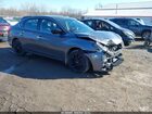 2018 Nissan Sentra S Серый vin: 3N1AB7AP8JY321958