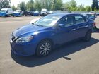 2016 Nissan Sentra Sv Blue vin: 3N1AB7AP9GY330726