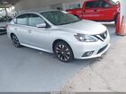 2017 Nissan Sentra Sr Silver vin: 3N1AB7AP9HY394931