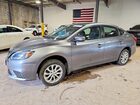 2018 Nissan Sentra Sv Серый vin: 3N1AB7AP9JY266971