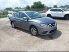 2018 Nissan Sentra Sv Серый vin: 3N1AB7AP9JY268719