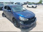 2018 Nissan Sentra S Blue vin: 3N1AB7AP9JY275220