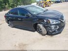 2018 Nissan Sentra Sr Black vin: 3N1AB7AP9JY296701