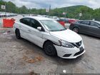 2018 Nissan Sentra S White vin: 3N1AB7AP9JY310256