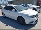 2018 Nissan Sentra S White vin: 3N1AB7AP9JY329213
