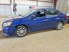 2019 Nissan Sentra Sv Blue vin: 3N1AB7AP9KL616002