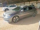 2019 Nissan Sentra Sv Gray vin: 3N1AB7AP9KY410133