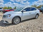 2019 Nissan Sentra Sv Silver vin: 3N1AB7AP9KY423514