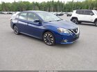 2016 Nissan Sentra Sr Blue vin: 3N1AB7APXGY238590