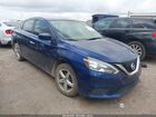 2016 Nissan Sentra S Blue vin: 3N1AB7APXGY306029