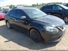 2017 Nissan Sentra S Black vin: 3N1AB7APXHY236775