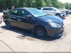 2017 Nissan Sentra Sv Black vin: 3N1AB7APXHY248005