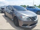 2017 Nissan Sentra Sv Gray vin: 3N1AB7APXHY306436