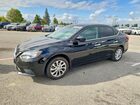 2019 Nissan Sentra Sv Black vin: 3N1AB7APXKY351755