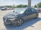 2022 Nissan Sentra Sv Black vin: 3N1AB8CV0NY268583