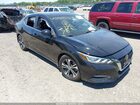 2021 Nissan Sentra Sv Xtronic Cvt Black vin: 3N1AB8CV1MY229807