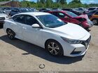 2021 Nissan Sentra Sv Xtronic Cvt White vin: 3N1AB8CV1MY249667