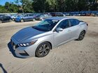 2021 Nissan Sentra Sv Silver vin: 3N1AB8CV1MY285312