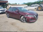 2021 Nissan Sentra Sv Xtronic Cvt Red vin: 3N1AB8CV1MY326215