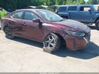 2024 Nissan Sentra Sv Xtronic Cvt Maroon vin: 3N1AB8CV1RY305470