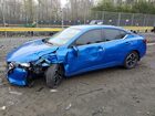 2025 Nissan Sentra Sv Blue vin: 3N1AB8CV1SY227827