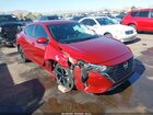 2025 Nissan Sentra Sv Red vin: 3N1AB8CV1SY245972