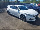2020 Nissan Sentra Sv Xtronic Cvt Белый vin: 3N1AB8CV2LY214974