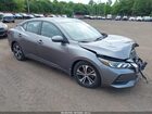 2020 Nissan Sentra Sv Xtronic Cvt Gray vin: 3N1AB8CV2LY215994