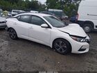 2021 Nissan Sentra Sv Xtronic Cvt White vin: 3N1AB8CV2MY225507