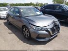 2021 Nissan Sentra Sv Xtronic Cvt Gray vin: 3N1AB8CV2MY310525
