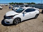 2021 Nissan Sentra Sv White vin: 3N1AB8CV2MY326692