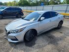2021 Nissan Sentra Sv Silver vin: 3N1AB8CV3MY247032