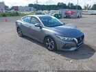 2021 Nissan Sentra Sv Xtronic Cvt Gray vin: 3N1AB8CV3MY303132