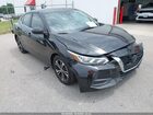 2021 Nissan Sentra Sv Xtronic Cvt Black vin: 3N1AB8CV5MY281747