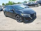 2025 Nissan Sentra Sv Black vin: 3N1AB8CV5SY258594