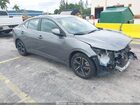 2025 Nissan Sentra Sv Gray vin: 3N1AB8CV5SY260846