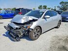 2020 Nissan Sentra Sv Silver vin: 3N1AB8CV7LY254306