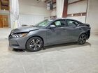 2021 Nissan Sentra Sv Gray vin: 3N1AB8CV7MY256056