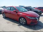 2020 Nissan Sentra Sv Xtronic Cvt Red vin: 3N1AB8CV8LY257697