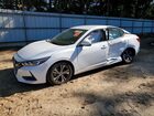2021 Nissan Sentra Sv Белый vin: 3N1AB8CV8MY240738
