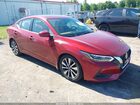 2020 Nissan Sentra Sv Xtronic Cvt Red vin: 3N1AB8CV9LY287078