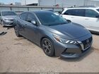 2021 Nissan Sentra Sv Xtronic Cvt Gray vin: 3N1AB8CV9MY297532