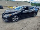 2021 Nissan Sentra Sv Черный vin: 3N1AB8CV9MY323630