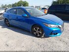 2023 Nissan Sentra Sv Xtronic Cvt Blue vin: 3N1AB8CVXPY241300