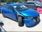 2025 Nissan Sentra Sr Blue vin: 3N1AB8DV0SY206773