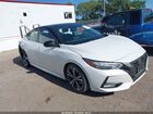2021 Nissan Sentra Sr Xtronic Cvt White vin: 3N1AB8DV2MY293305