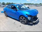 2021 Nissan Sentra Sr Xtronic Cvt Синий vin: 3N1AB8DV3MY209086