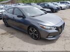 2022 Nissan Sentra Sr Xtronic Cvt Серый vin: 3N1AB8DV8NY213622