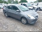2016 Nissan Versa 1.6 Sv Gray vin: 3N1CN7AP2GL838601