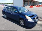 2019 Nissan Versa 1.6 Sv Blue vin: 3N1CN7AP2KL859666